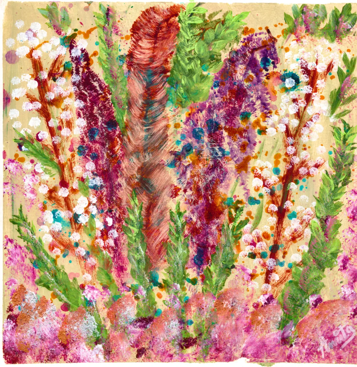 Southern Tall Brushes of Hill Country — owner-supplied original artwork