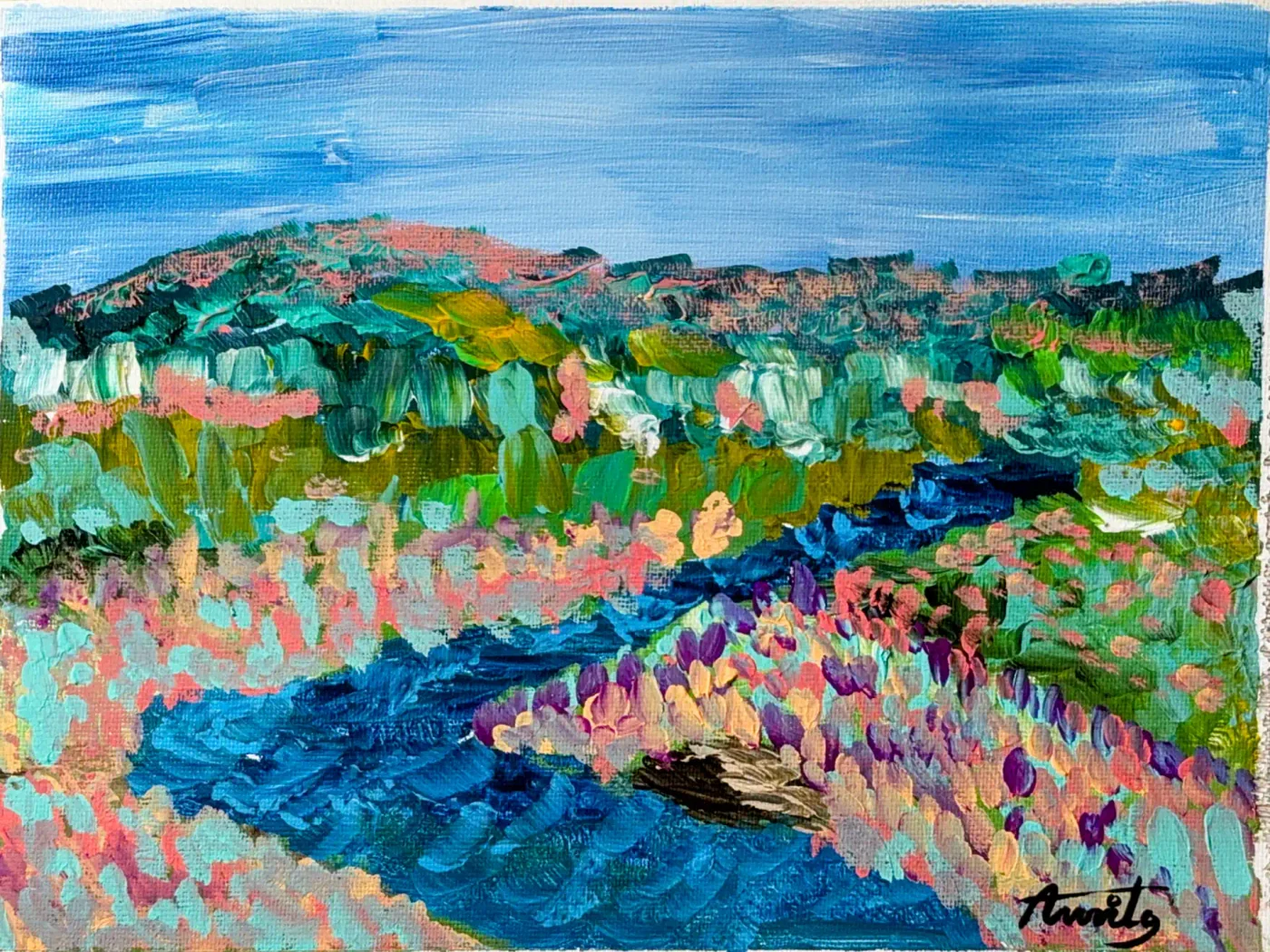 Bloom and Flow — owner-supplied original artwork