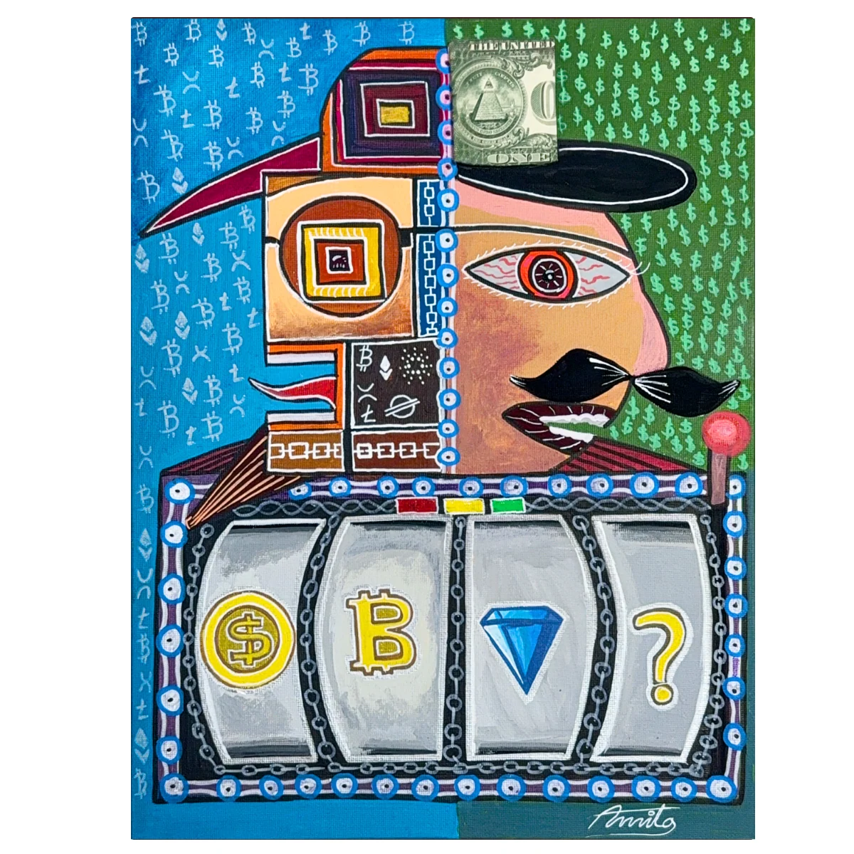 Blockchain artwork