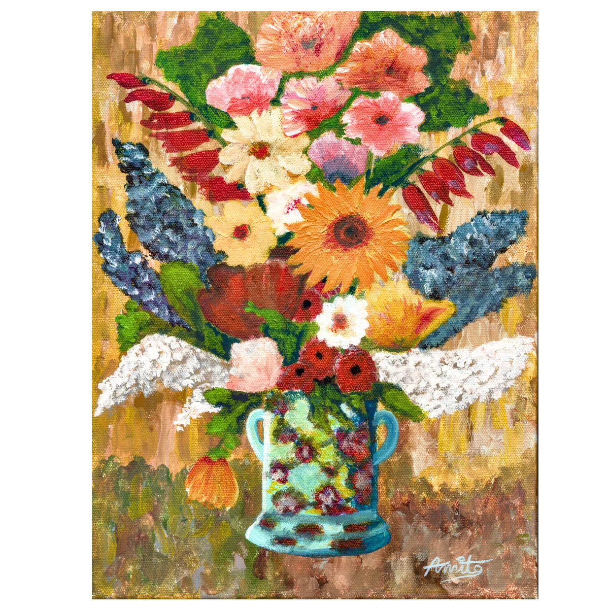 Flowers in French Vase artwork
