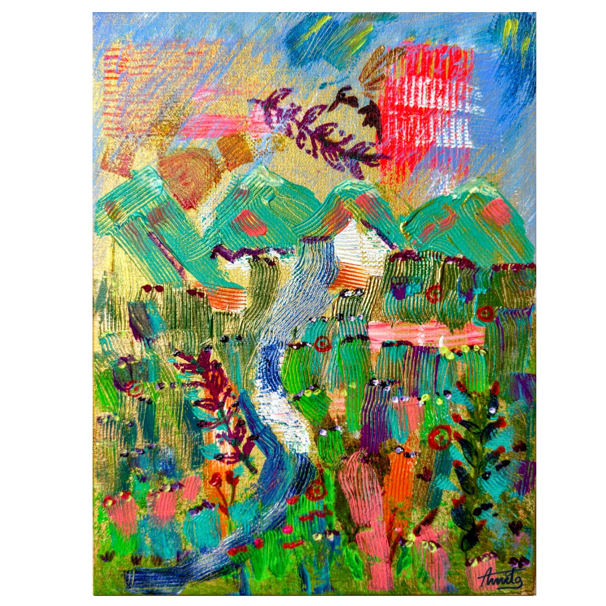 Rainfall in Valley artwork