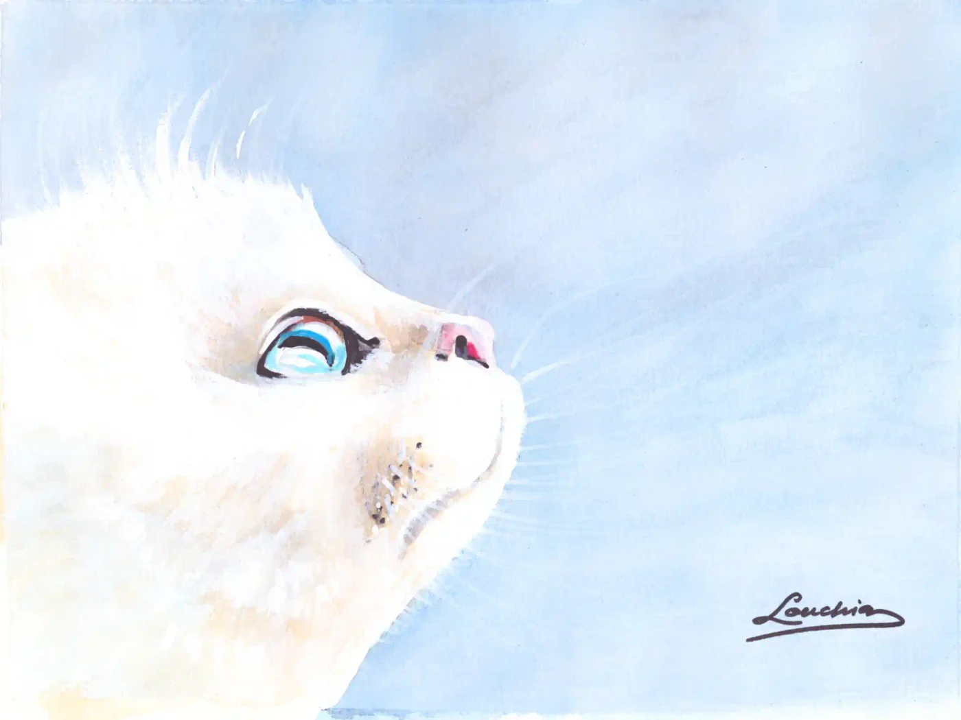 Heavenly Cat — owner-supplied original artwork