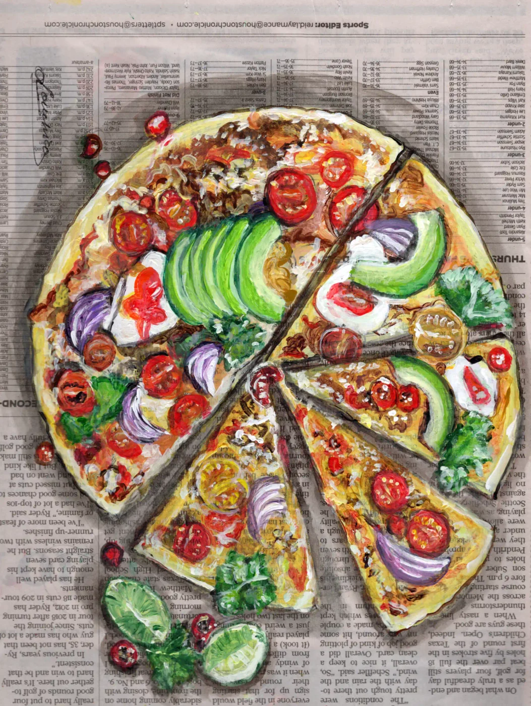 Pizza — owner-supplied original artwork