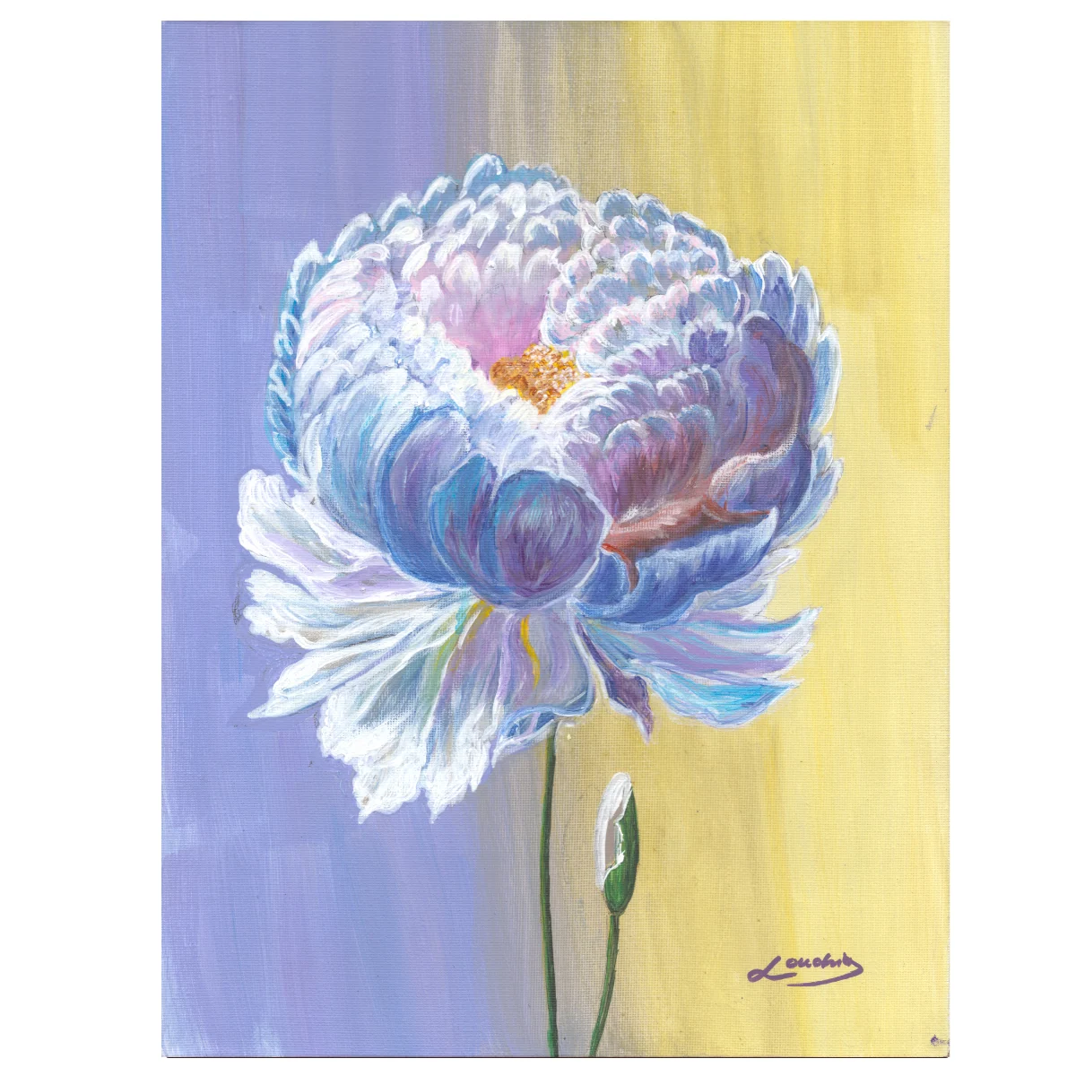 Peony artwork