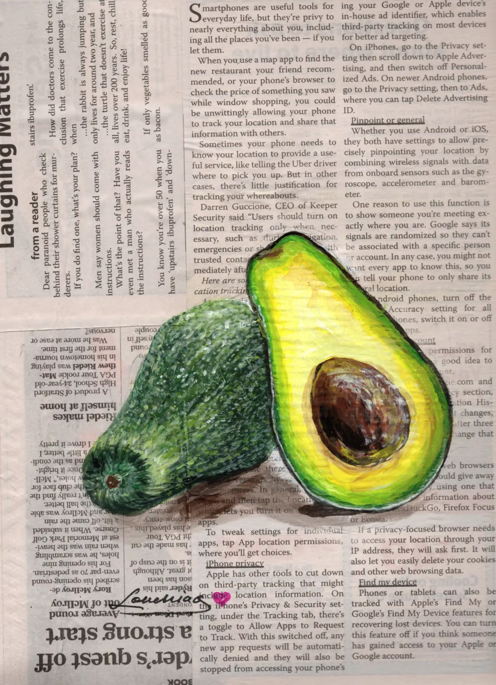 Avocados — owner-supplied original artwork